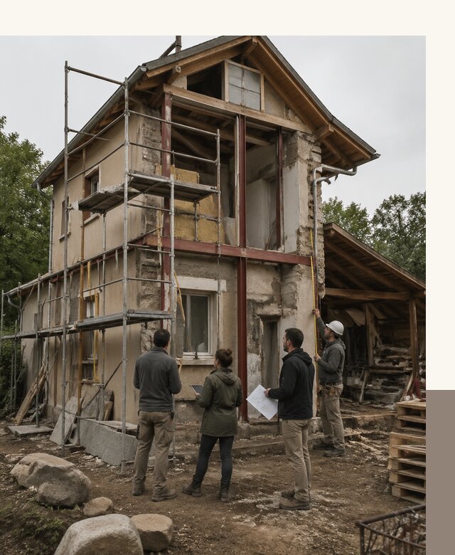 Реконструкция загородного дома под ключ в Серове от бюро