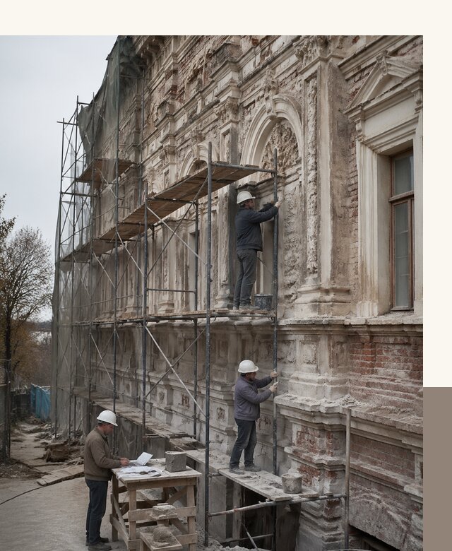 Реставрация объектов культурного наследия под ключ в Серове