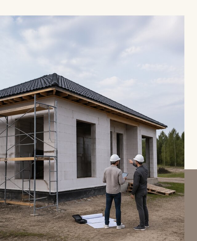 Проектирование одноэтажных домов из газобетона в Серове